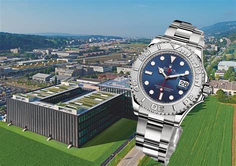 site de production Rolex